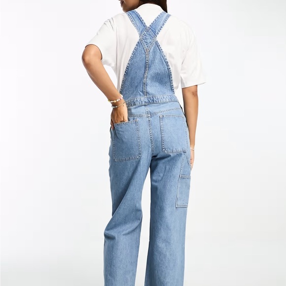 ASOS DESIGN Maternity denim overalls - Picture 3 of 7
